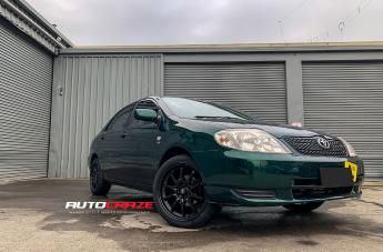 TOYOTA COROLLA ROTATE MATTE BLACK 